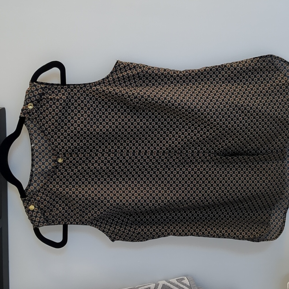 Michael Kors Sleeveless Top Sz M